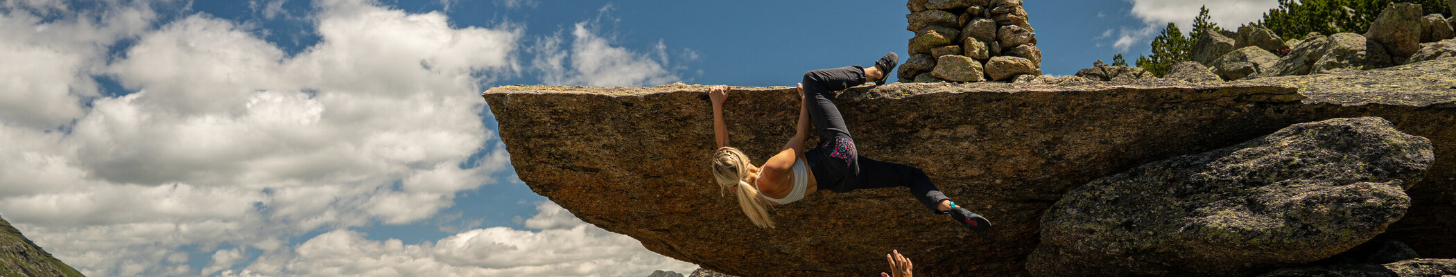Bouldern im Silva Park
