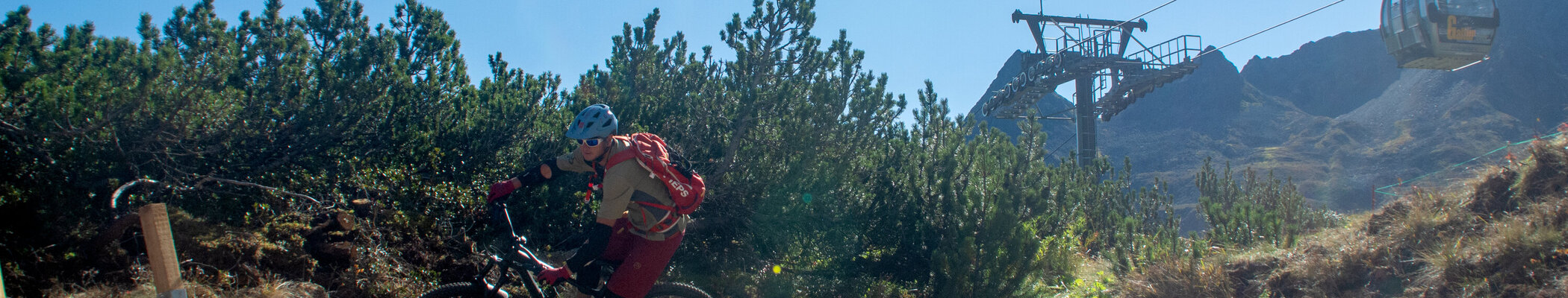 Biken in Galtür