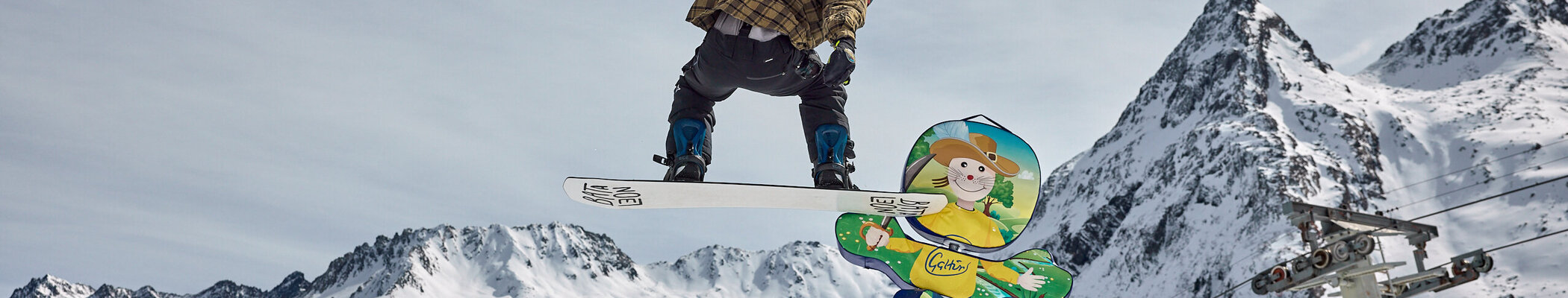Snowboarden in Galtür