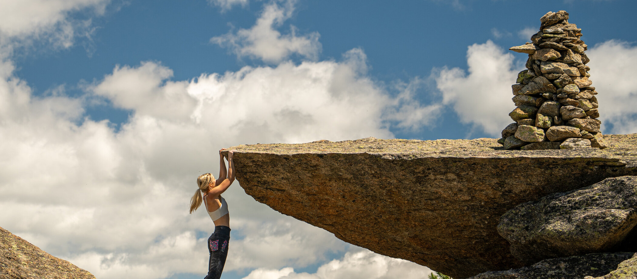 Bouldern im Silva Park